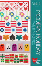 Charger l&#39;image dans la galerie, Modern Holiday - Chemins de table par Cluck Cluck Sew - 2 Volumes
