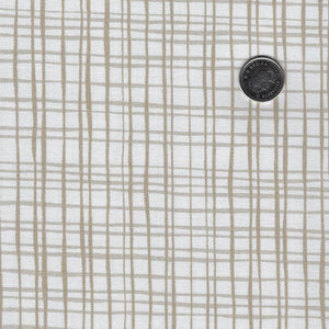 Between the Lines par Paintbrush Studio Fabrics - Ash Tone on Tone