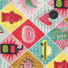 Load image into Gallery viewer, City Life by Uta Krogmann for Paintbrush Studio Fabrics - City Icons
