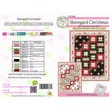 Charger l'image dans la galerie, Kit  de courtepointe - Barnyard Christmas par The Cathey Marie Designs
