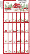 Load image into Gallery viewer, Barnyard Christmas by Deborah Edwards for Northcott - Background White Advent Panel
