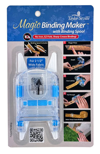 Taylor Seville - Magic Binding Maker with Binding Spool - 2 Widths
