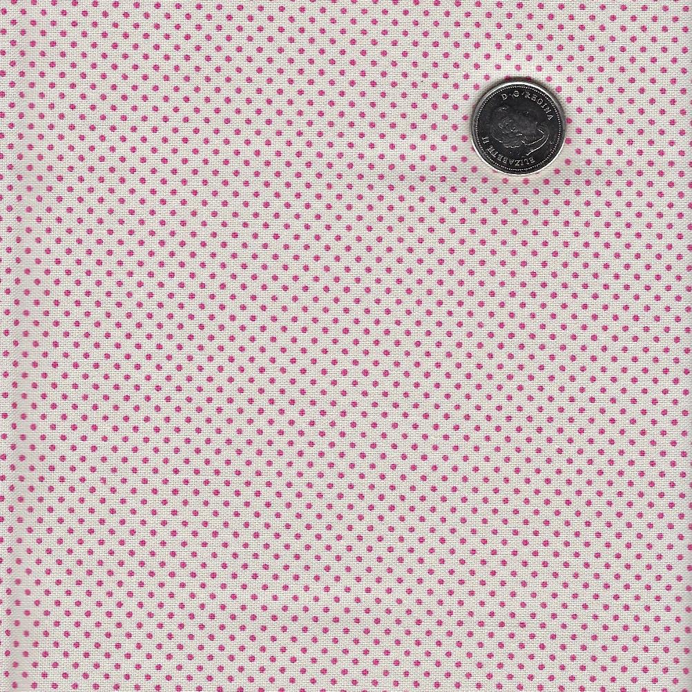 Classic Basics par Tilda Fabrics - Tiny Dots Pink