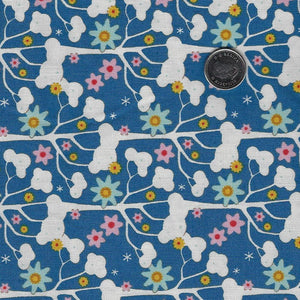Jubilee by Tilda Fabrics - Background Blue Wildgarden