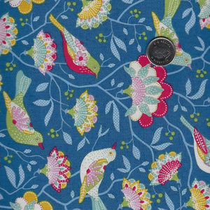Jubilee by Tilda Fabrics - Background Blue Bird Tree