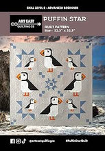 Load image into Gallery viewer, Puffin Star by Art East Quilting Co
