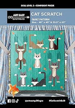 Charger l&#39;image dans la galerie, Cat Scratch par Art East Quilting Co
