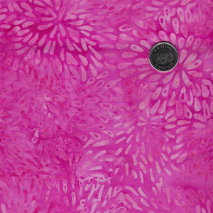 Full Bloom by Barbara Persing & Mary Hoover for Island Batik - Batiks Dark and Light Pink Marigold