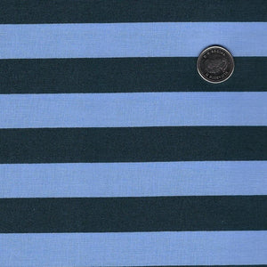 Margo par Adriana Picker pour Figo Fabrics - Blue Stripes