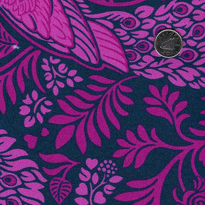 Wild Abandon by Heather Bailey for Figo Fabrics - Background Midnight Rogue & Scoundrel