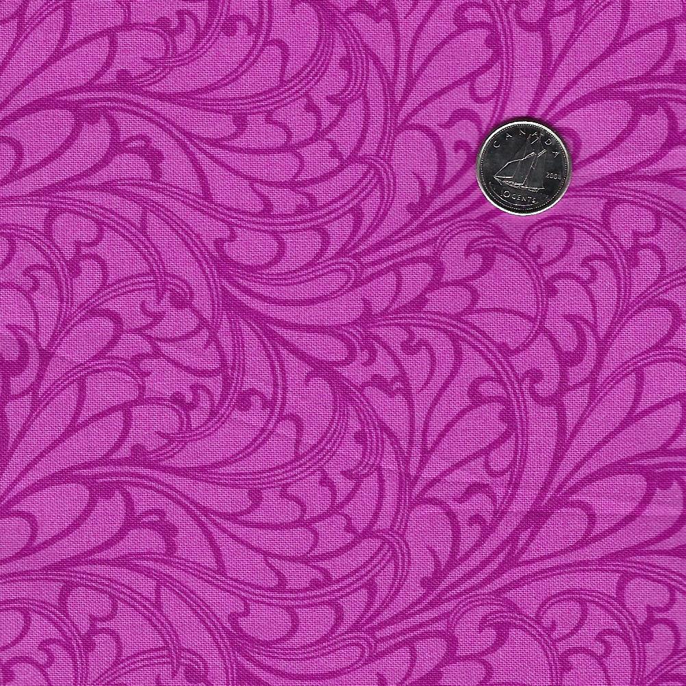 Wild Abandon by Heather Bailey for Figo Fabrics - Violet Tone on Tone Passing Fancy