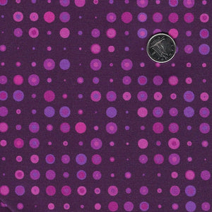 Jewel Box par Patrick Lose pour Northcott - Background Purple Garnet