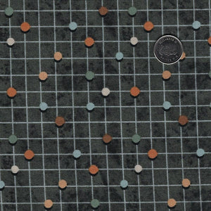 Great Journey par Bernadett Urbanovics pour Figo Fabrics - Background Green Dots