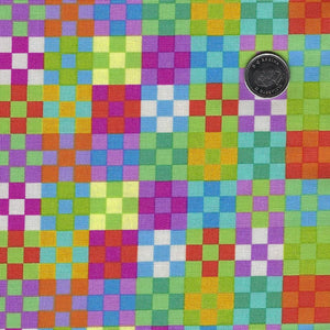 Piecework by Anna Maria for Northcott - Elementary Nine Patch