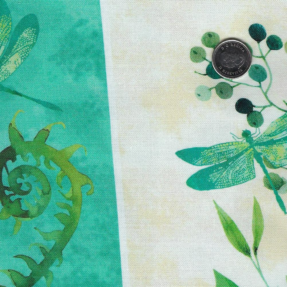 Luscious by Northcott - Background Cream Blocks Panel