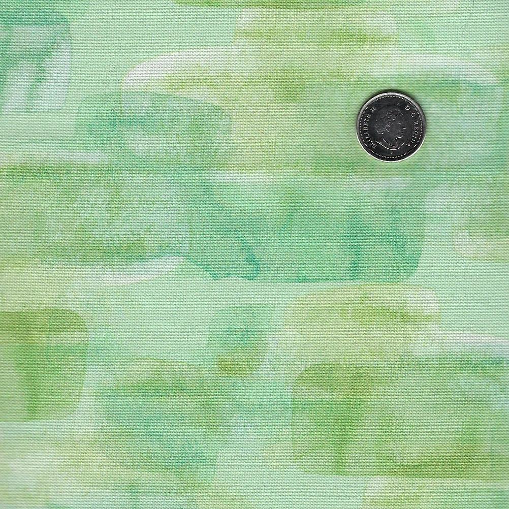Luscious by Northcott - Background Green Block Texture