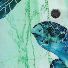 Load image into Gallery viewer, Coral Reef by Deborah Edwards and Melanie Samra for Northcott - Background Turquoise Panel
