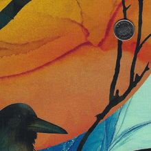 Load image into Gallery viewer, Raven's Call by Deborah Edwards and Melanie Samra for Northcott - Background Teal Panel
