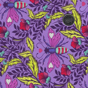 Full Moon Forest II by Tula Pink for Free Spirit - Shake Your Honey Maker Blossom