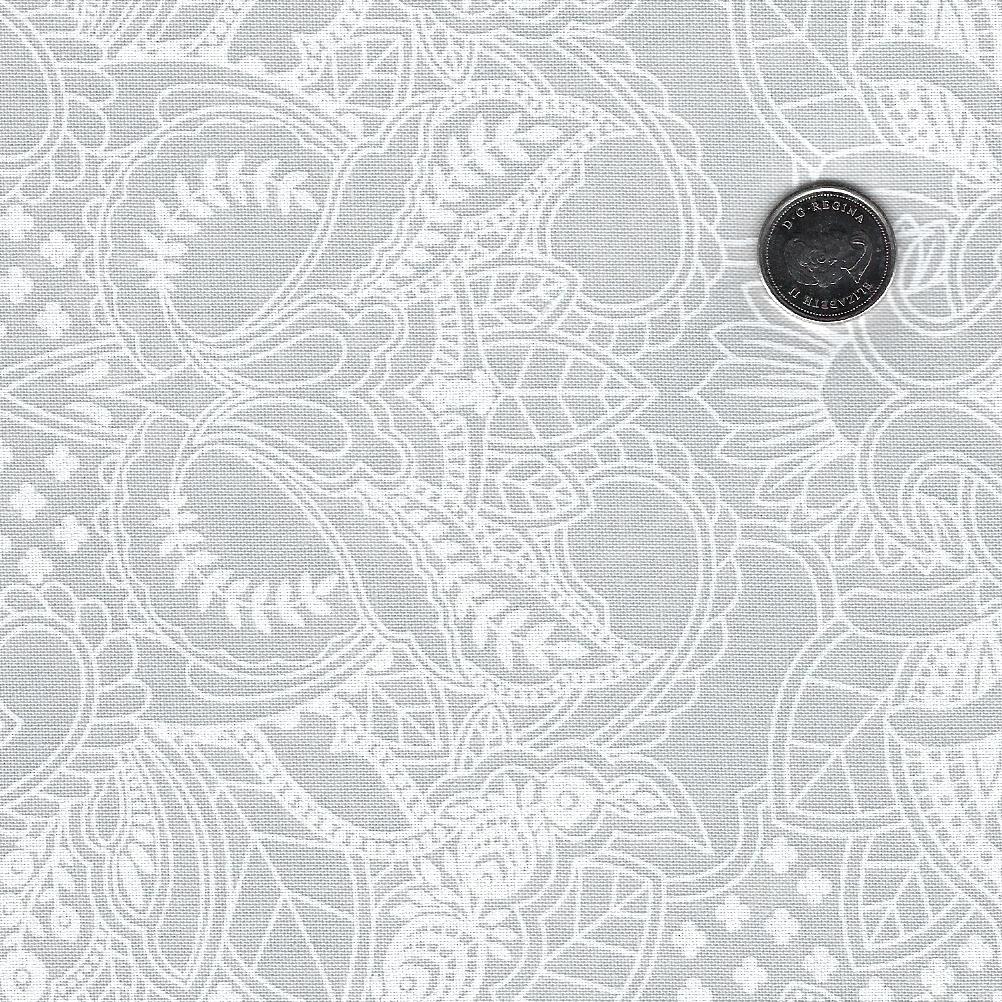 True Colors by Tula Pink for Free Spirit - Whisper Ghost Owl