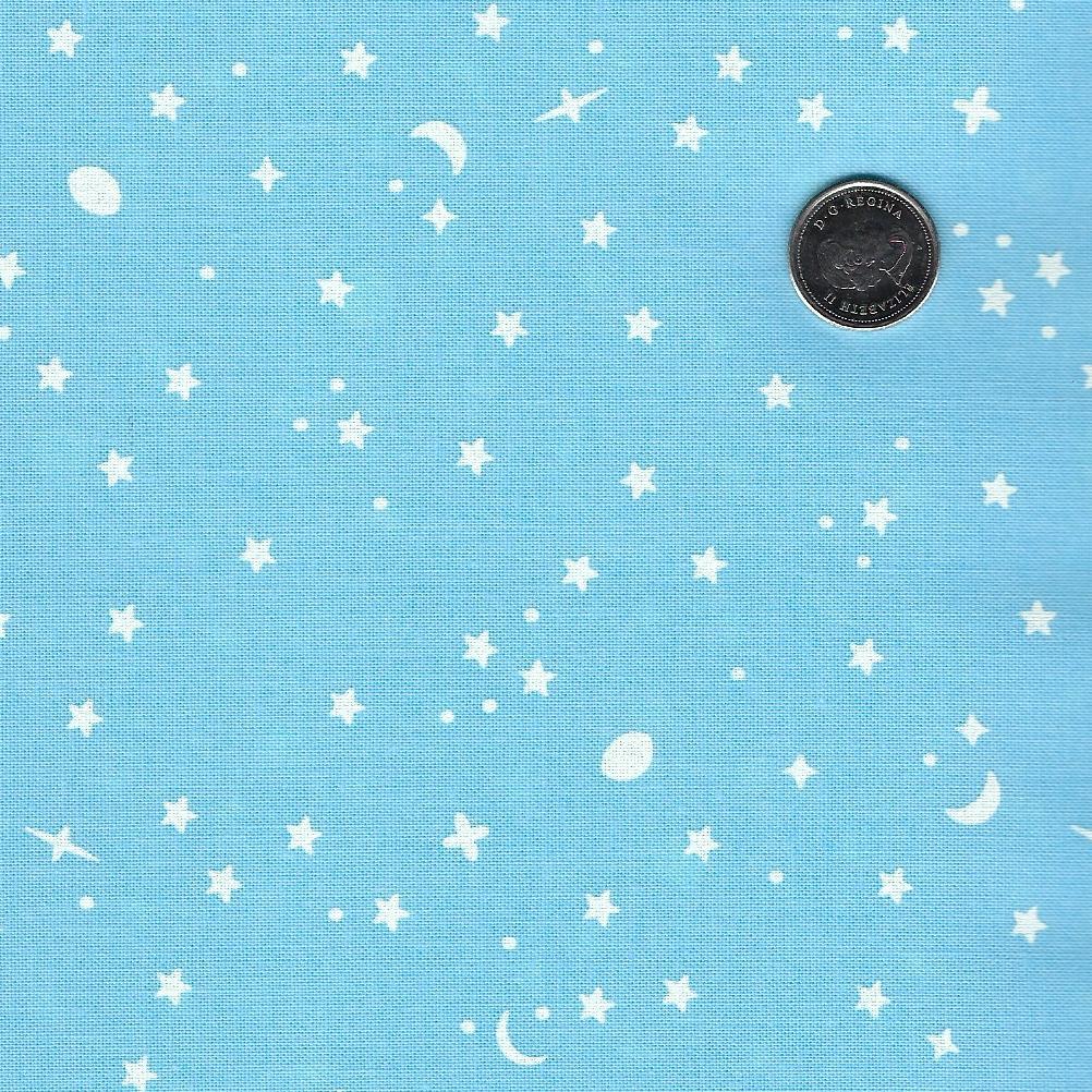 True Colors by Tula Pink for Free Spirit - Waterfall Space Sprinkles