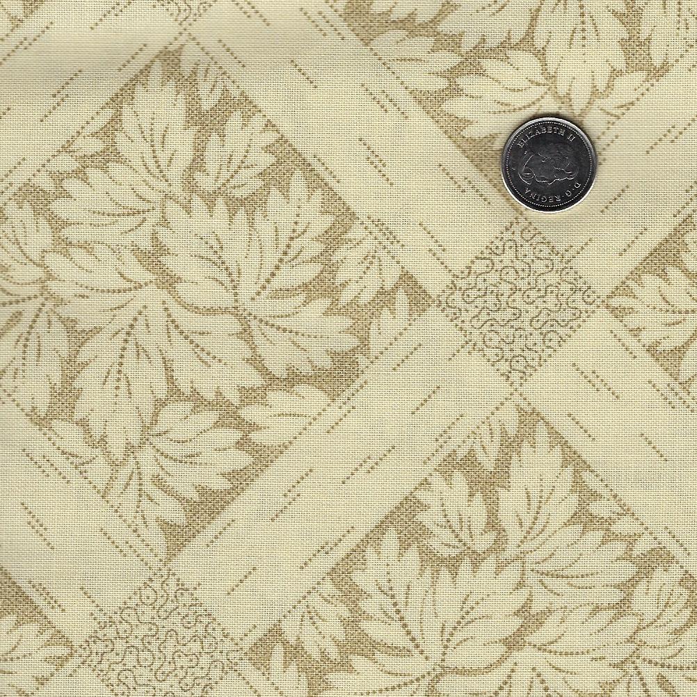 108 Inches Wide Backing - Premium Quilt Backs by Judie Rothermel for Marcus Fabrics - Background Tan Vintage Charm
