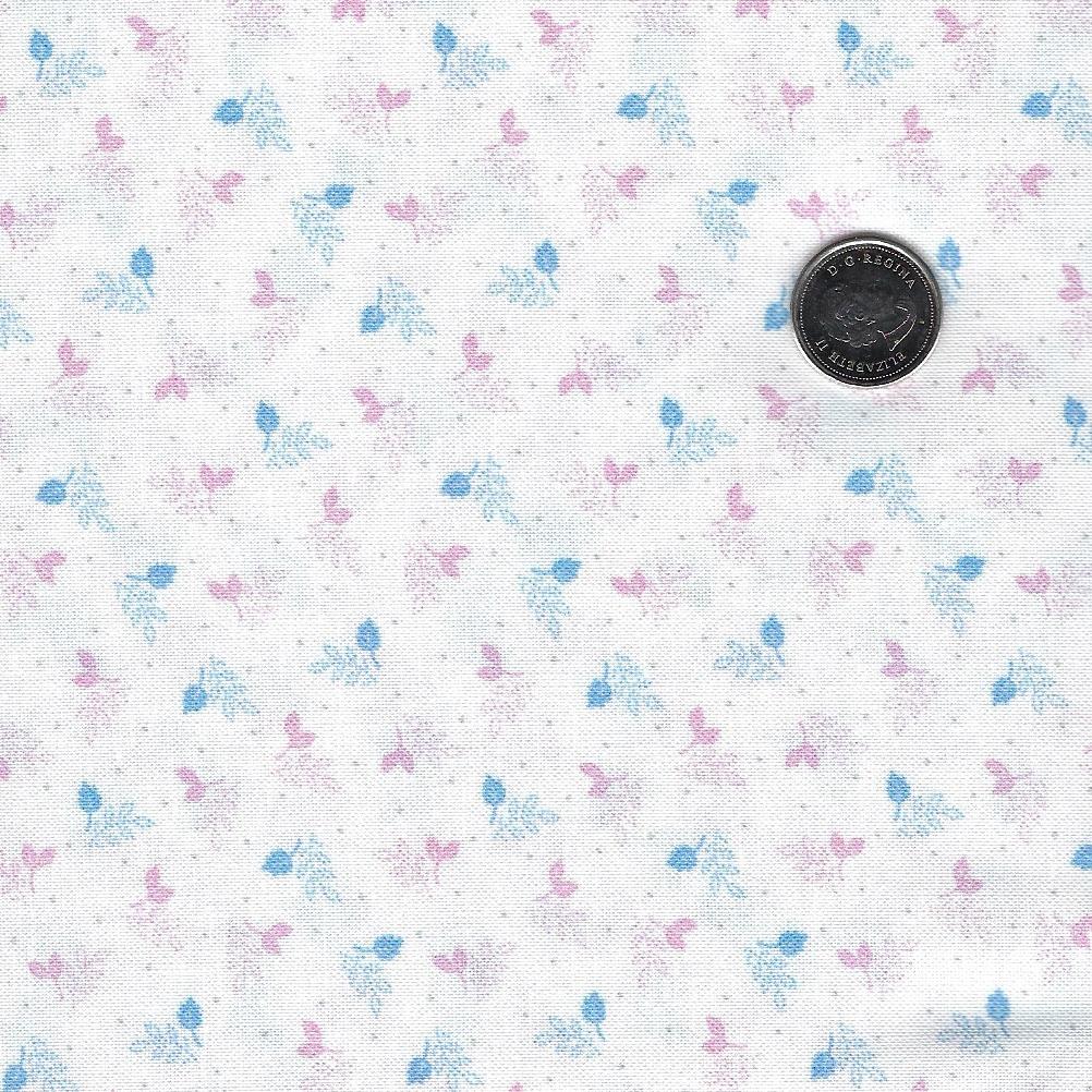 Laurel Ridge par Lynn Wilder pour Marcus Fabrics - Background Ivory Parchment Multi