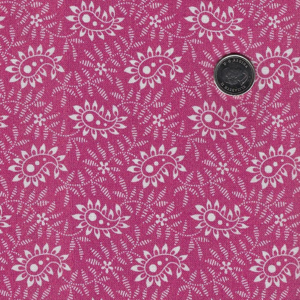 Laurel Ridge par Lynn Wilder pour Marcus Fabrics - Background Pink Spiceberry