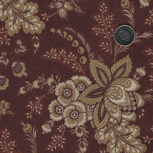 Arabella by Carrie Quinn and Katie Solberg for Marcus Fabrics - Background Brown Jacobean