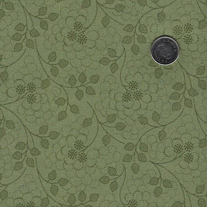 Arabella by Carrie Quinn and Katie Solberg for Marcus Fabrics - Sage Tone on Tone Vines