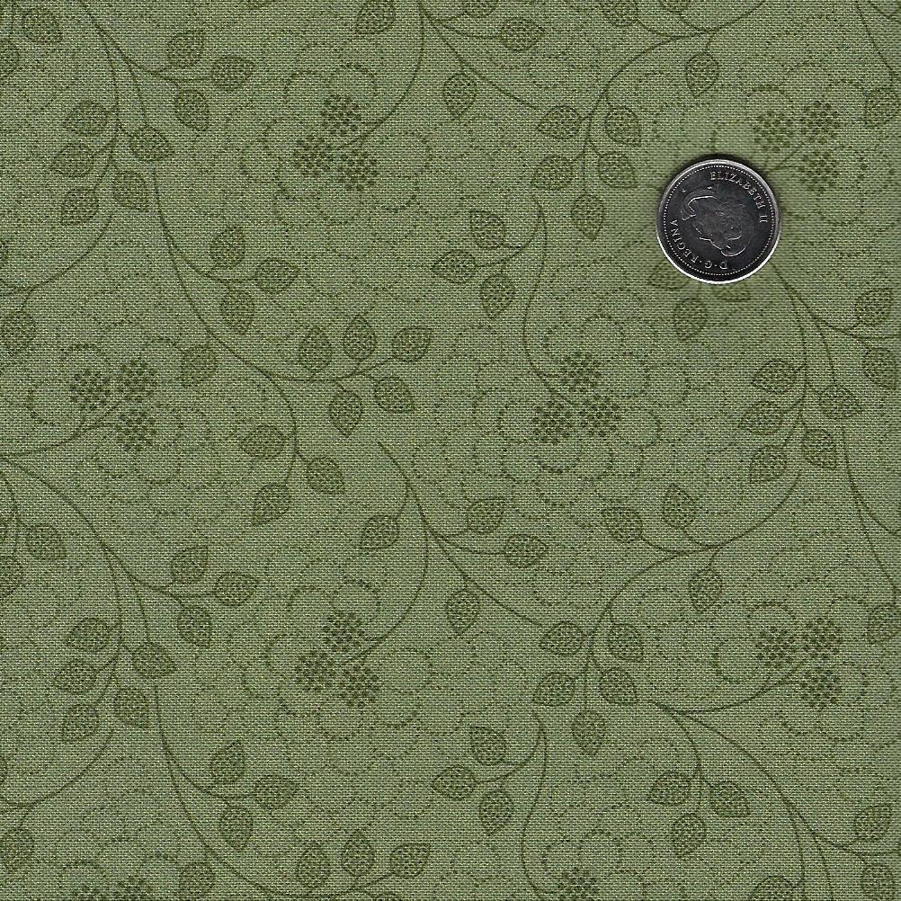Arabella by Carrie Quinn and Katie Solberg for Marcus Fabrics - Sage Tone on Tone Vines