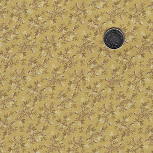 Arabella by Carrie Quinn and Katie Solberg for Marcus Fabrics - Background Gold Mini Trellis