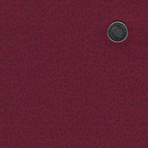 Arabella by Carrie Quinn and Katie Solberg for Marcus Fabrics - Red Tone on Tone Leaf