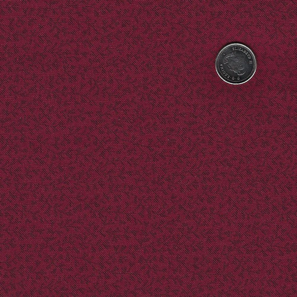 Arabella by Carrie Quinn and Katie Solberg for Marcus Fabrics - Red Tone on Tone Leaf