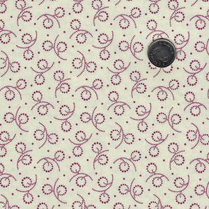 Arabella by Carrie Quinn and Katie Solberg for Marcus Fabrics - Background Cream Dotted Circles