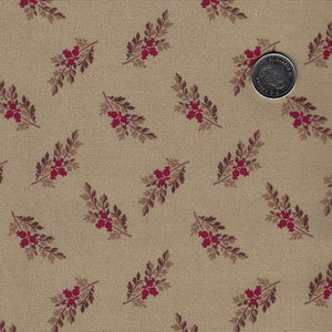 Arabella by Carrie Quinn and Katie Solberg for Marcus Fabrics - Background Tan Sprig