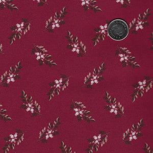 Arabella by Carrie Quinn and Katie Solberg for Marcus Fabrics - Background Red Sprig