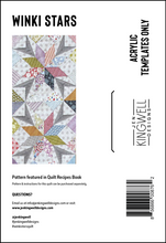 Charger l&#39;image dans la galerie, Jen Kingwell Designs - Winki Stars Templates
