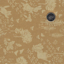 Load image into Gallery viewer, Peter Rabbit and Benjamin Bunny by Beatrix Potter for Riley Blake Designs - Tan Tone on Tone Garden
