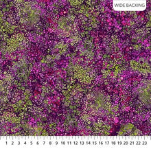 Load image into Gallery viewer, 108 Inches Wide Backing - Bliss by Northcott - Heather Purple/Green
