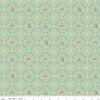 Peter Rabbit and Benjamin Bunny by Beatrix Potter for Riley Blake Designs - Background Green Lattice