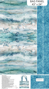 Sea Breeze by Deborah Edwards and Melanie Samra for Northcott - Panel Bag