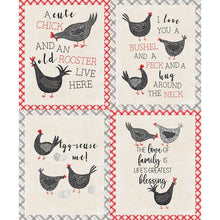 Load image into Gallery viewer, Hen House by Camelot Fabrics - Background Cream Hen House Panel
