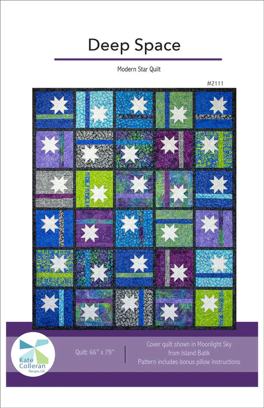 Quilt Kit - Deep Space by Kate Colleran Designs