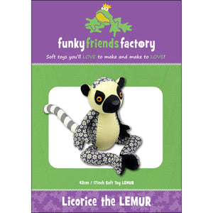 Licorice the Lemur by Funky Friends Factory