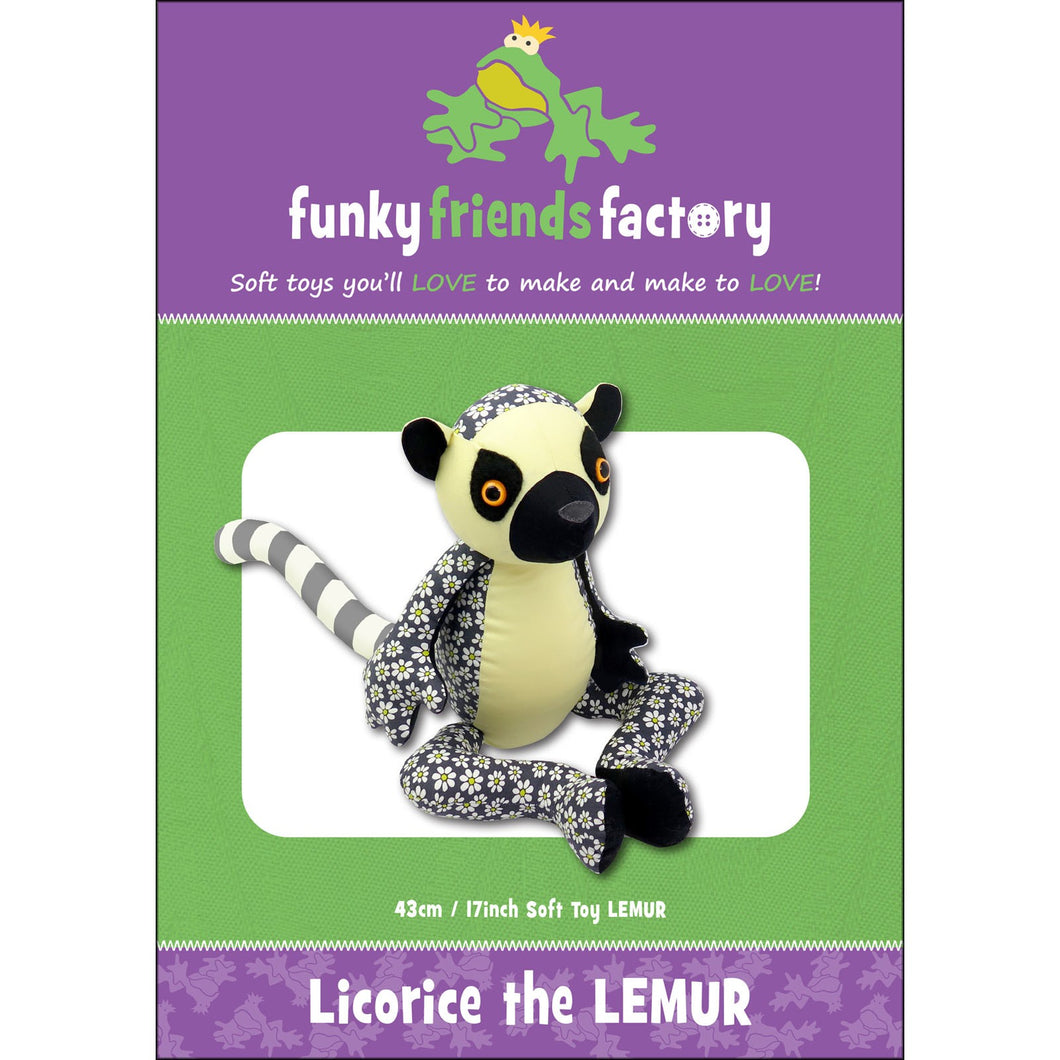 Licorice the Lemur by Funky Friends Factory