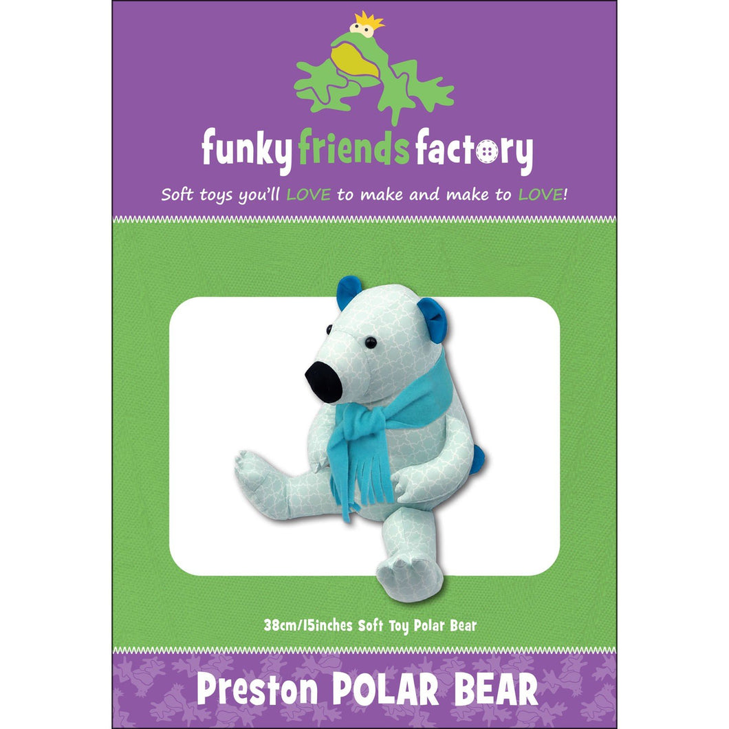 Preston Polar Bear by Funky Friends Factory