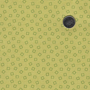 Future Heirlooms by EQP Textiles - Light Olive Tone on Tone Tumbling Blocks