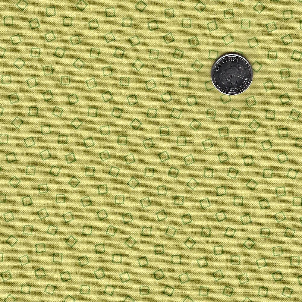 Future Heirlooms by EQP Textiles - Light Olive Tone on Tone Tumbling Blocks