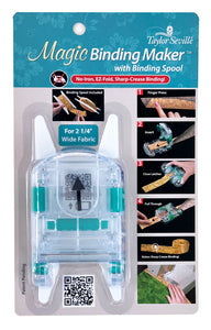 Taylor Seville - Magic Binding Maker with Binding Spool - 2 Widths